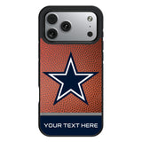 Dallas Cowboys Personalized Football Bump Phone Case for Apple iPhone 17 Series