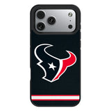Houston Texans Stripe Bump Phone Case for Apple iPhone 17 Series
