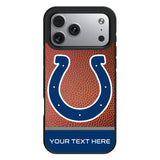Indianapolis Colts Personalized Football Bump Phone Case for Apple iPhone 17 Series
