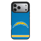 Los Angeles Chargers Stripe Bump Phone Case for Apple iPhone 17 Series