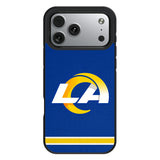 Los Angeles Rams Stripe Bump Phone Case for Apple iPhone 17 Series
