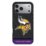 Minnesota Vikings Personalized EndZone Plus Bump Phone Case for Apple iPhone 17 Series