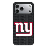New York Giants Text Backdrop Bump Phone Case for Apple iPhone 17 Series