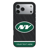 New York Jets Personalized EndZone Plus Bump Phone Case for Apple iPhone 17 Series