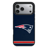 New England Patriots Stripe Bump Phone Case for Apple iPhone 17 Series