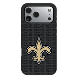 New Orleans Saints Text Backdrop Bump Phone Case for Apple iPhone 17 Series