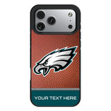 Philadelphia Eagles Personalized Football Bump Phone Case for Apple iPhone 17 Series