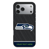 Seattle Seahawks Personalized EndZone Plus Bump Phone Case for Apple iPhone 17 Series