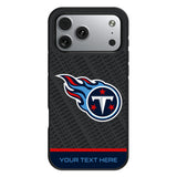 Tennessee Titans Personalized EndZone Plus Bump Phone Case for Apple iPhone 17 Series
