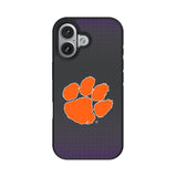 Clemson University Tigers Linen Bump Phone Case for Apple iPhone 17 Series