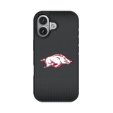 University of Arkansas Fayetteville Razorbacks Linen Bump Phone Case for Apple iPhone 17 Series
