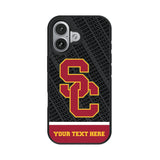 University of Southern California Trojans Personalized EndZone Plus Bump Phone Case for Apple iPhone 17 Series