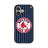 Boston Red Sox 1976-2008 - Cooperstown Collection Pinstripe Bump Phone Case for Apple iPhone 17 Series