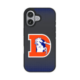 Denver Broncos 1993-1996 Historic Collection Linen Bump Phone Case for Apple iPhone 17 Series