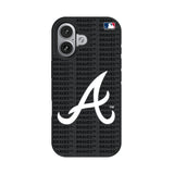 Atlanta Braves Text Backdrop Bump Phone Case for Apple iPhone 17 Series