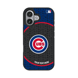 Chicago Cubs Personalized Circle Bump Phone Case for Apple iPhone 17 Series