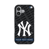 New York Yankees Personalized Tilt Bump Phone Case for Apple iPhone 17 Series