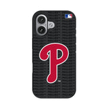 Philadelphia Phillies Text Backdrop Bump Phone Case for Apple iPhone 17 Series