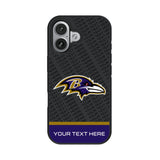 Baltimore Ravens Personalized EndZone Plus Bump Phone Case for Apple iPhone 17 Series