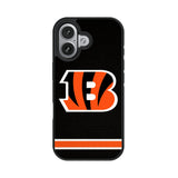 Cincinnati Bengals Stripe Bump Phone Case for Apple iPhone 17 Series