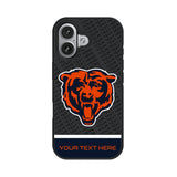 Chicago Bears Personalized EndZone Plus Bump Phone Case for Apple iPhone 17 Series
