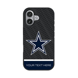 Dallas Cowboys Personalized EndZone Plus Bump Phone Case for Apple iPhone 17 Series
