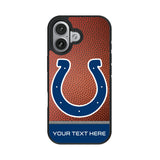 Indianapolis Colts Personalized Football Bump Phone Case for Apple iPhone 17 Series