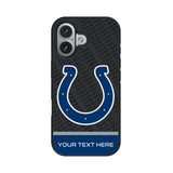 Indianapolis Colts Personalized EndZone Plus Bump Phone Case for Apple iPhone 17 Series