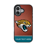Jacksonville Jaguars Personalized Football Bump Phone Case for Apple iPhone 17 Series