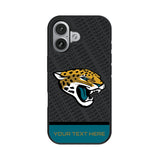Jacksonville Jaguars Personalized EndZone Plus Bump Phone Case for Apple iPhone 17 Series