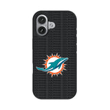Miami Dolphins Text Backdrop Bump Phone Case for Apple iPhone 17 Series