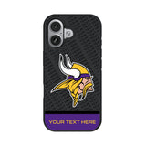Minnesota Vikings Personalized EndZone Plus Bump Phone Case for Apple iPhone 17 Series