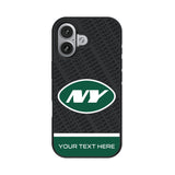 New York Jets Personalized EndZone Plus Bump Phone Case for Apple iPhone 17 Series