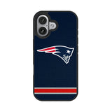 New England Patriots Stripe Bump Phone Case for Apple iPhone 17 Series