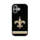 New Orleans Saints Stripe Bump Phone Case for Apple iPhone 17 Series