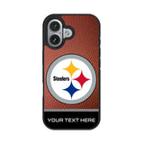 Pittsburgh Steelers Personalized Football Bump Phone Case for Apple iPhone 17 Series