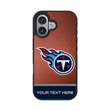 Tennessee Titans Personalized Football Bump Phone Case for Apple iPhone 17 Series