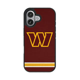 Washington Commanders Stripe Bump Phone Case for Apple iPhone 17 Series