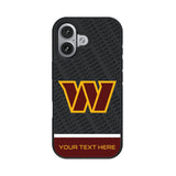 Washington Commanders Personalized EndZone Plus Bump Phone Case for Apple iPhone 17 Series