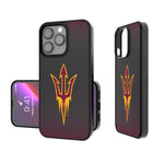 Arizona State University Sun Devils Linen Bump Phone Case-0