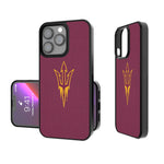 Arizona State University Sun Devils Solid Bump Phone Case-0