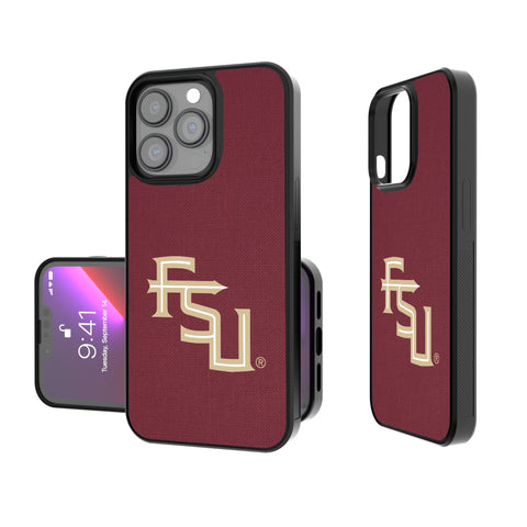 Florida State University Seminoles Athletic Wordmark Solid Bump Phone Case