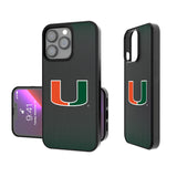 University of Miami Hurricanes Linen Bump Phone Case