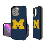 Michigan Wolverines Solid Bump Case-0