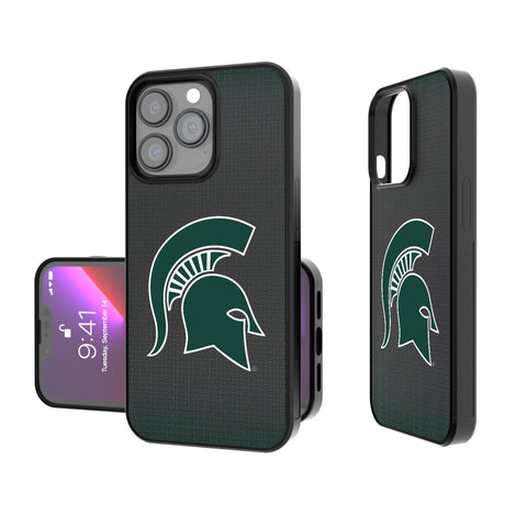 Michigan State University Spartans Linen Bump Phone Case