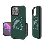 Michigan State Spartans Solid Bump Case-0