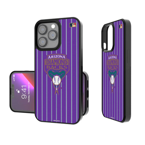 Arizona Diamondbacks 1999-2006 - Cooperstown Collection Pinstripe Bump Phone Case