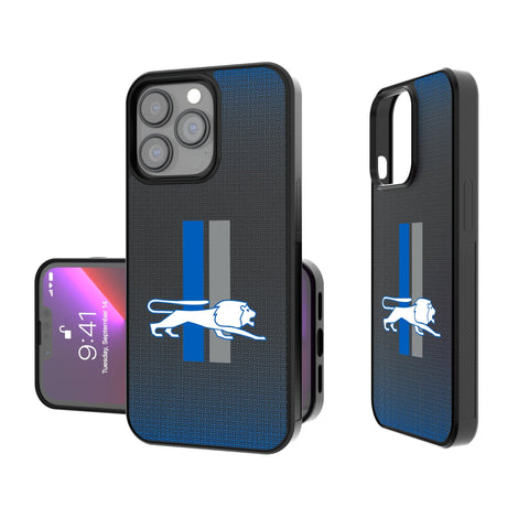 Detroit Lions Retro Linen Bump Phone Case