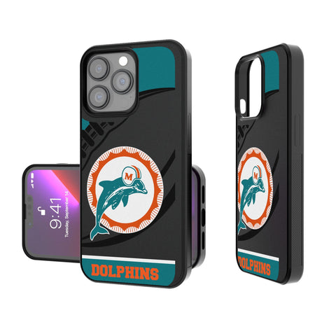 Miami Dolphins 1966-1973 Historic Collection Passtime Bump Phone Case