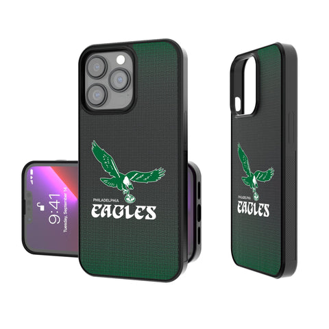 Philadelphia Eagles 1973-1995 Historic Collection Linen Bump Phone Case